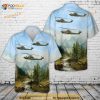 Military Aircraft Funny Hawaiian Shirt, 4th Of July Gift For Veterans