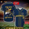 Milwaukee Brewers 3D Baseball Jersey Personalized Gift, Custom Name Number