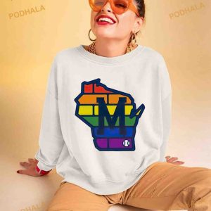 Milwaukee Brewers Pride LGBT Shirt