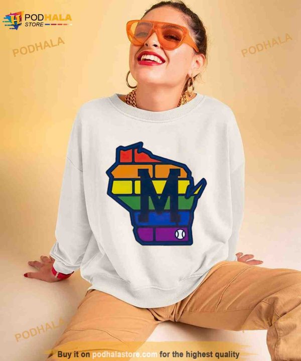 Milwaukee Brewers Pride LGBT Shirt