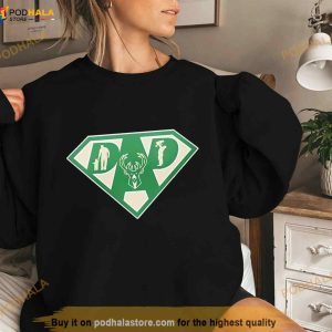 Milwaukee Bucks Super Dad Shirt