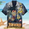 Minion Avengers Funny Hawaiian Shirt, Summer Tropical Aloha Shirt