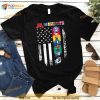 Minnesota Sport Team Logo 2023 American Flag Shirt