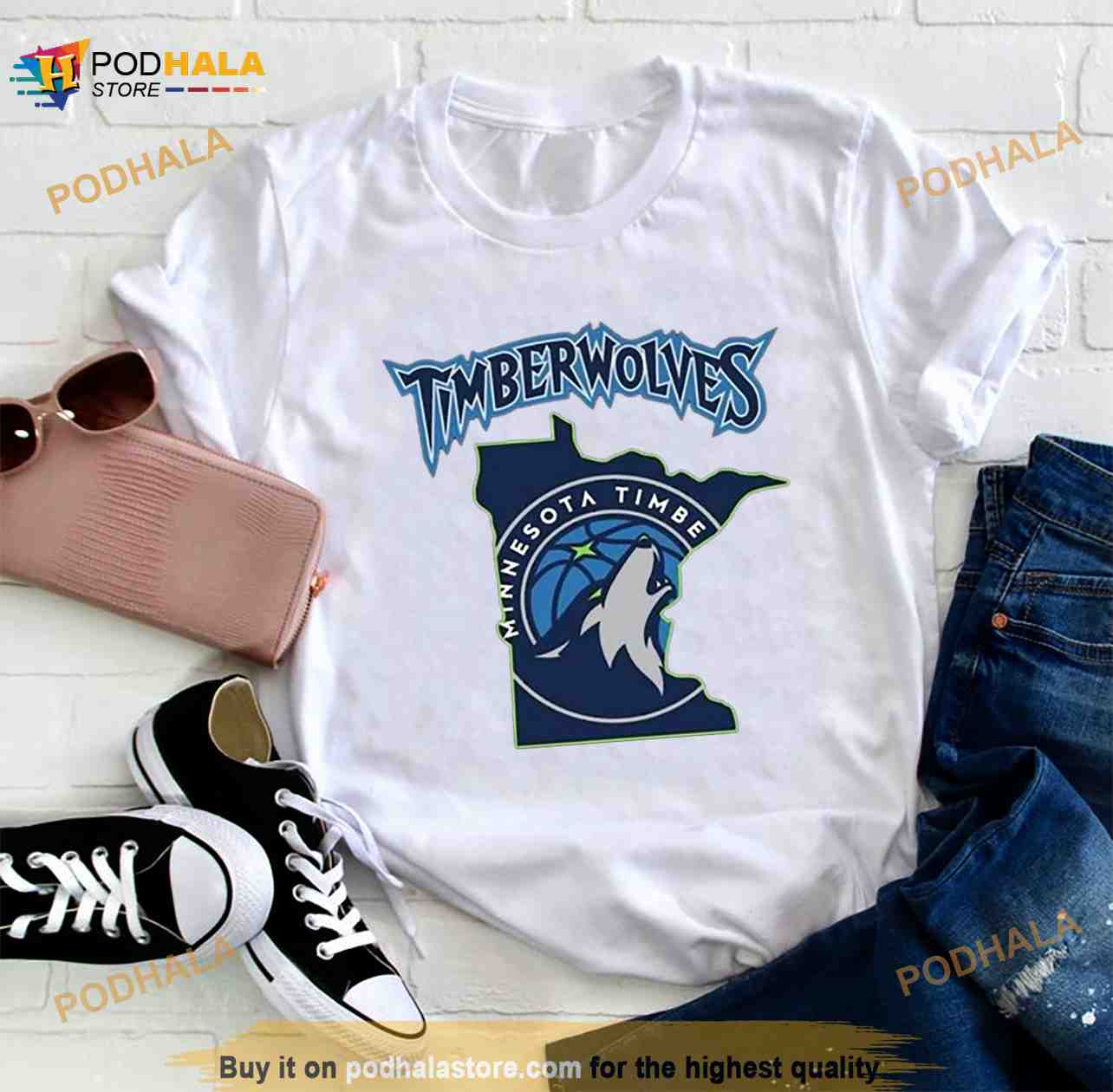 Minnesota Timberwolves T-Shirts, Tees, Timberwolves Tank Tops