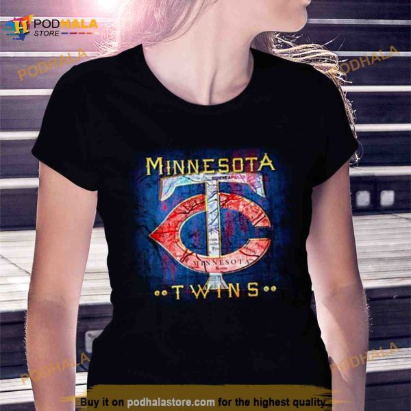 Minnesota Twins Map 2023 Shirt