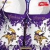 Minnesota Vikings Crocs Minnesota Vikings Charms Vikings Comfortable Classic Clogs Shoes