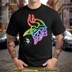 Minnesota Vikings Logo Pride Shirt 3