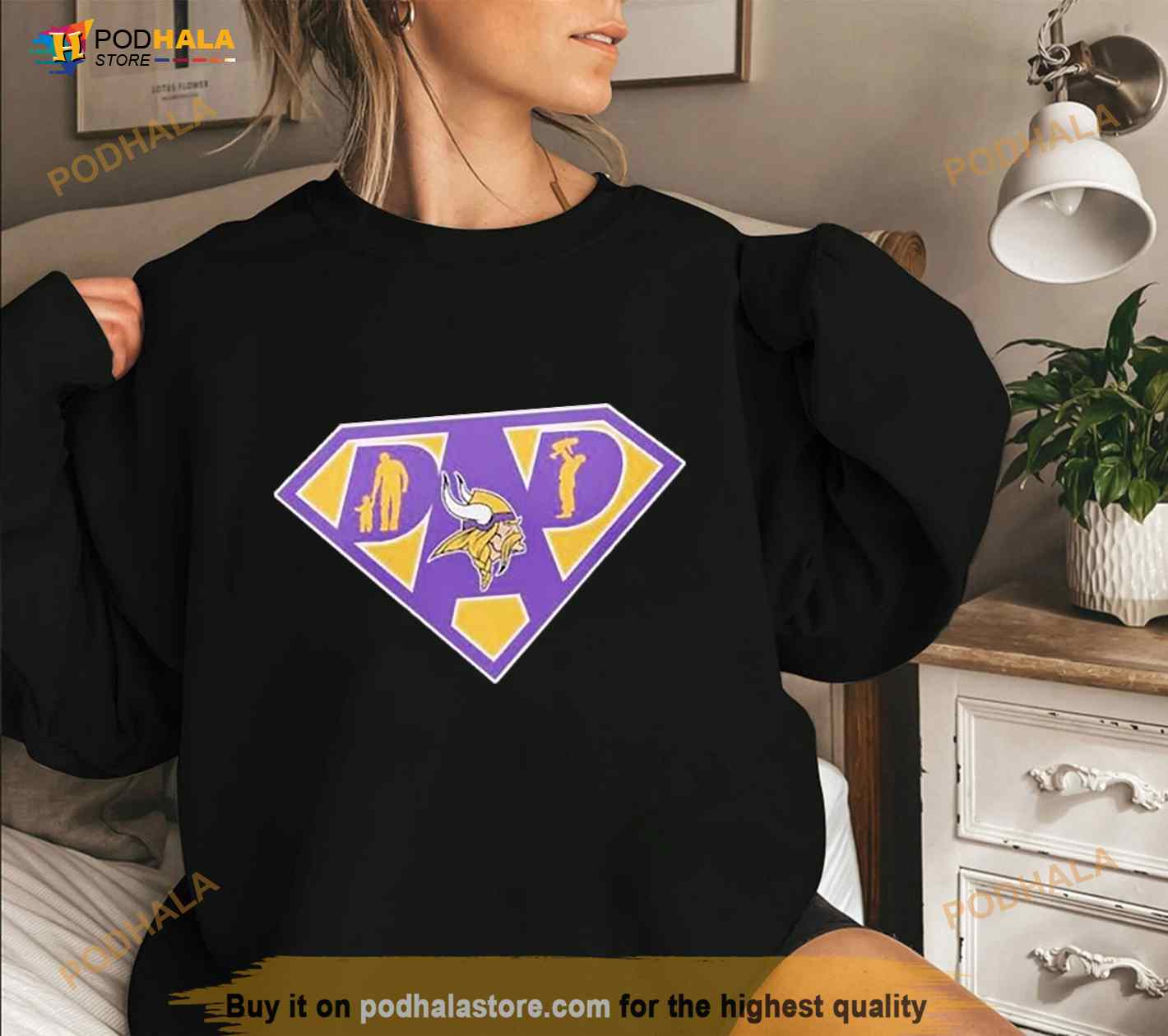 Official minnesota Vikings Super dad shirt, hoodie, sweater, long sleeve  and tank top