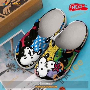 Minnie And Mickey Mouse For Unisex & Kids Crocs Clog Shoes
