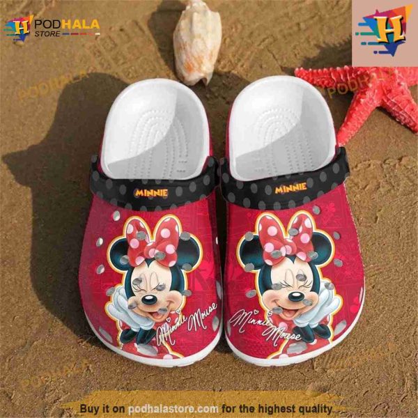 Minnie Mouse Crocs Clog For Men Women