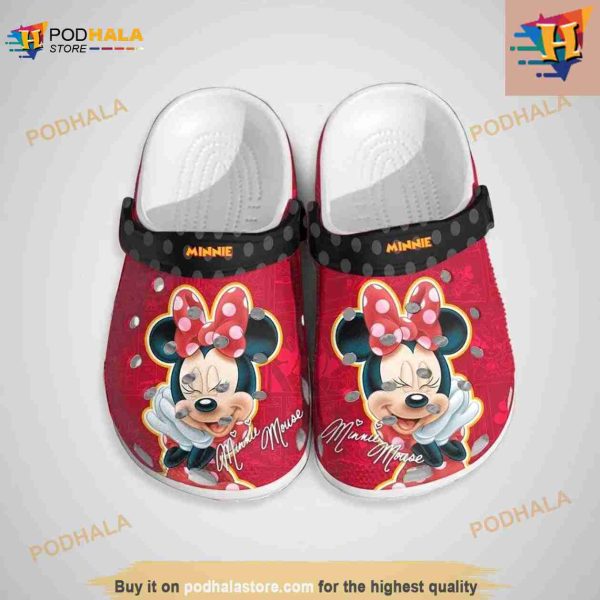 Minnie Mouse Crocs Clog For Men Women