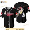 Minnie Mouse Disney Cartoon Unisex 3D Baseball Jersey
