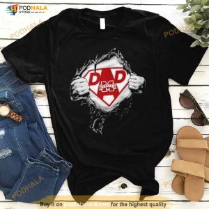 Mississippi State Super Dad Shirt 1