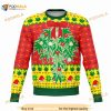 Mistlestoned Ugly Christmas 3D Sweater, Funny Xmas Gifts