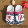 Mlb Minnesota Twins Rubber Comfy Footwear For Unisex & Kids Crocs Clog Shoes