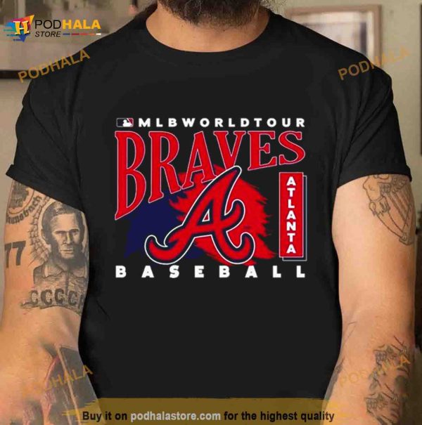 MLB World Tour Atlanta Braves Baseball Logo 2023 Shirt
