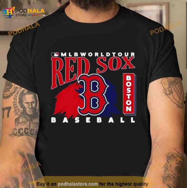 MLB World Tour Boston Red Sox Baseball Logo 2023 Shirt