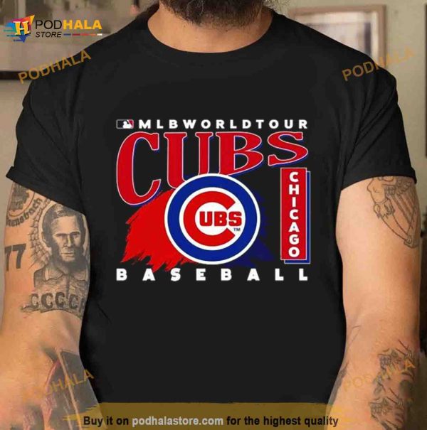 MLB World Tour Chicago Cubs Baseball Logo 2023 Shirt