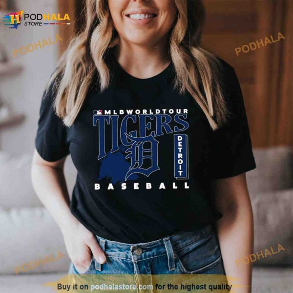 MLB World Tour Detroit Tigers Baseball Logo 2023 Shirt