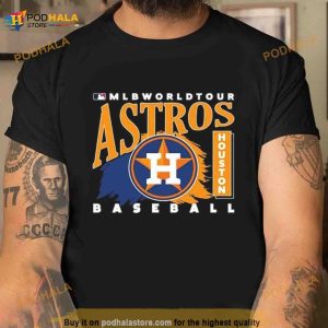 Houston Astros MLB Logo Select Navy T-Shirt