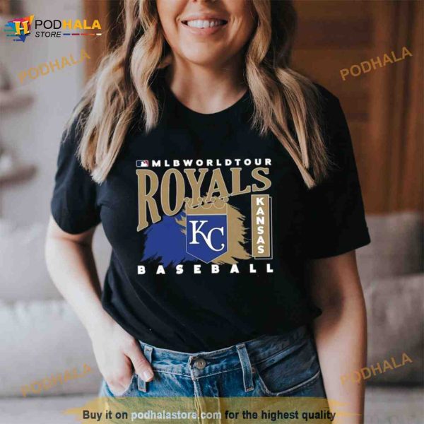 MLB World Tour Kansas City Royals Baseball Logo 2023 Shirt