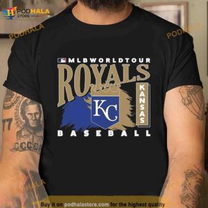 Mlb World Tour Kansas City Royals Baseball Logo 2023 Shirt 2