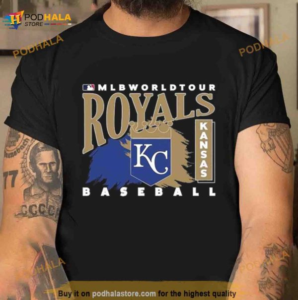 MLB World Tour Kansas City Royals Baseball Logo 2023 Shirt