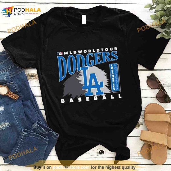 MLB World Tour Los Angeles Dodgers Baseball Logo 2023 Shirt