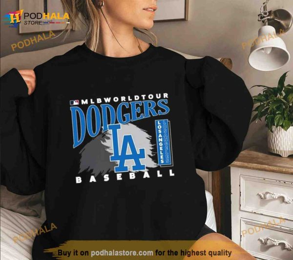 MLB World Tour Los Angeles Dodgers Baseball Logo 2023 Shirt