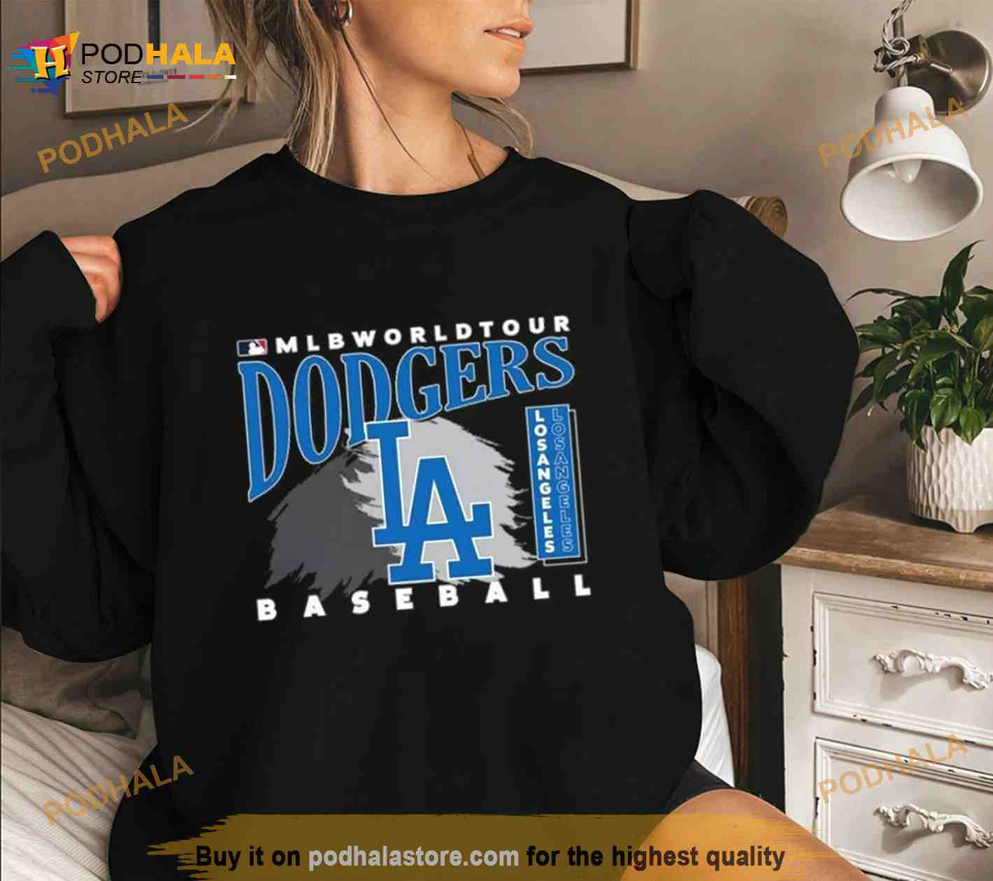 2023 MLB World Tour Los Angeles Dodgers Baseball Logo Shirt - Bring Your  Ideas, Thoughts And Imaginations Into Reality Today