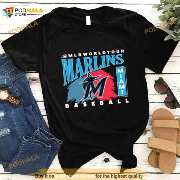 MLB World Tour Miami Marlins Baseball Logo 2023 Shirt