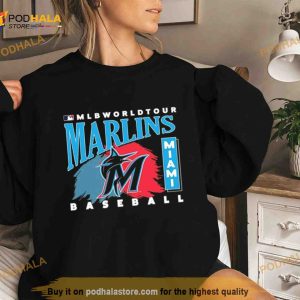 Mlb World Tour Miami Marlins Baseball Logo 2023 Shirt 2