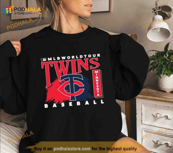 MLB World Tour Minnesota Twins Baseball Logo 2023 Shirt