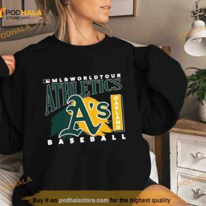 Mlb World Tour Oakland Athletics Baseball Logo 2023 Shirt 2
