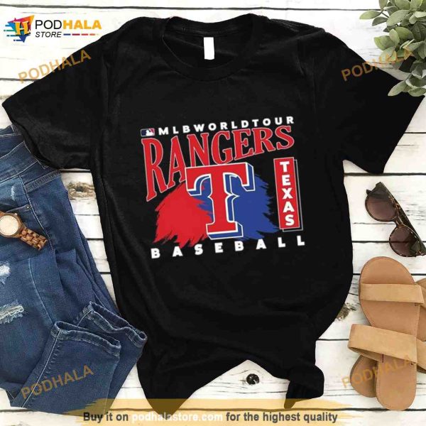 MLB World Tour Texas Rangers Baseball Logo 2023 Shirt