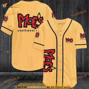 Moe's Southwest Grill 3D Baseball Jersey