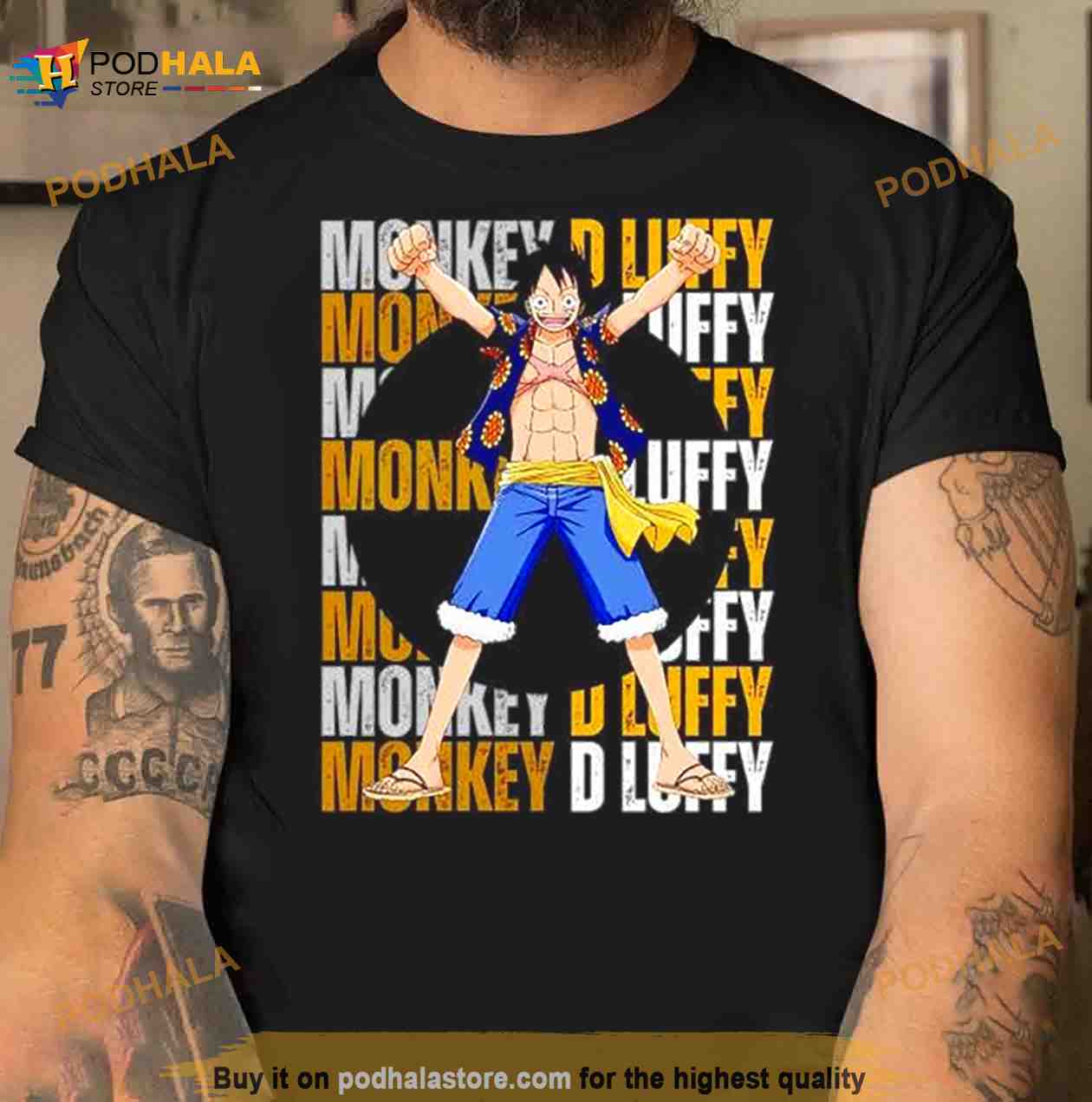Monkey D Luffy One Piece Art Shirt Monkey D Luffy One Piece Art Shirt
