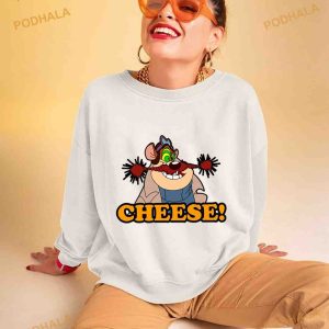 Monterey Jack Cheese Attack The Cartoon Chip N Dale Rangers Shirt