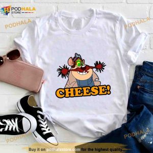 Monterey Jack Cheese Attack The Cartoon Chip N Dale Rangers Shirt 3