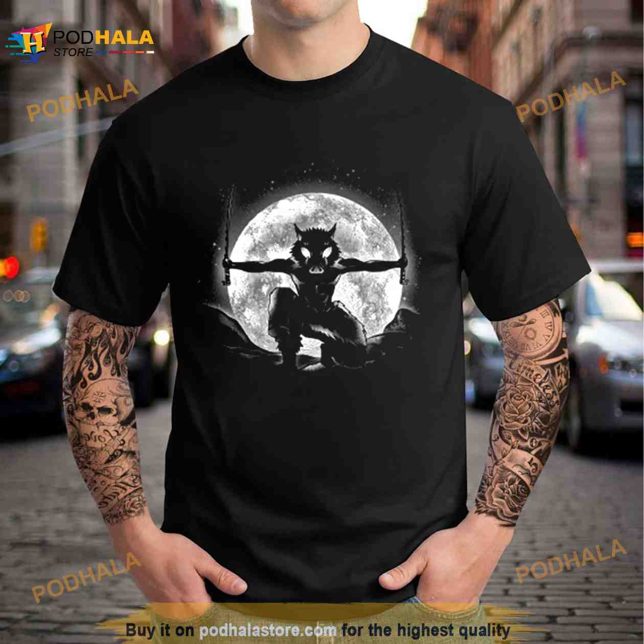 Moonlight Boar Shirt Moonlight Boar Shirt