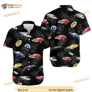 Mopar Funny Hawaiian Shirt, Mopar Car Funny Button Up Shirt
