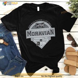 Moravian University 2023 Ncaa Division Iii Softball Championship Moravian Shirt 3