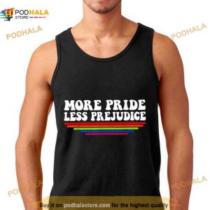 More Pride Less Prejudice Austen Lgbt Shirt 2