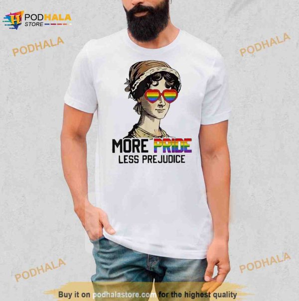 More Pride Less Prejudice Lgbt Gay Pride Ally Pride Month Vintage Shirt