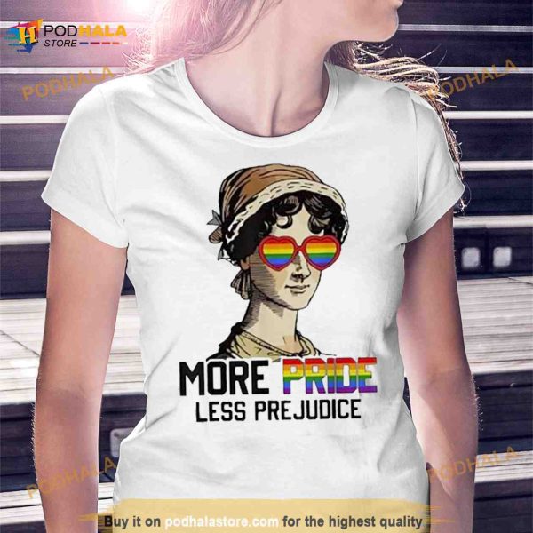 More Pride Less Prejudice Lgbt Gay Pride Ally Pride Month Vintage Shirt