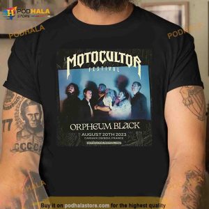 Motocultor Festival Orpheum Black August 20th 2023 Shirt 2