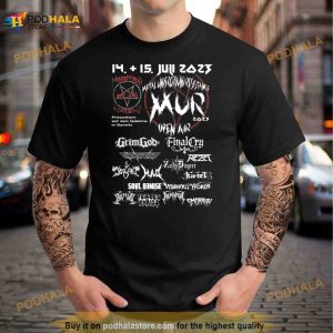 MUR Open Air 2023 Metal Underground Resistance Shirt