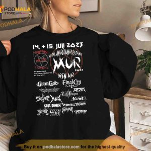 Mur Open Air 2023 Metal Underground Resistance Shirt 2