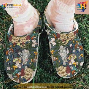 Mushroom Collection Classic Crocs Clog Shoes 2