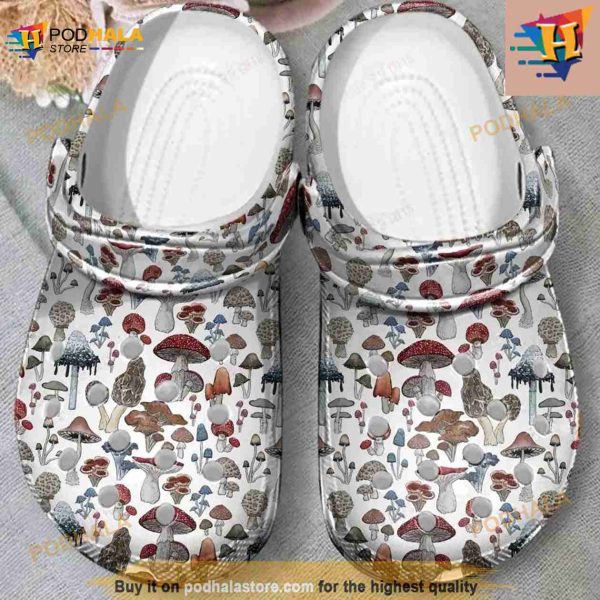 Mushrooms Crocs Clog Shoes
